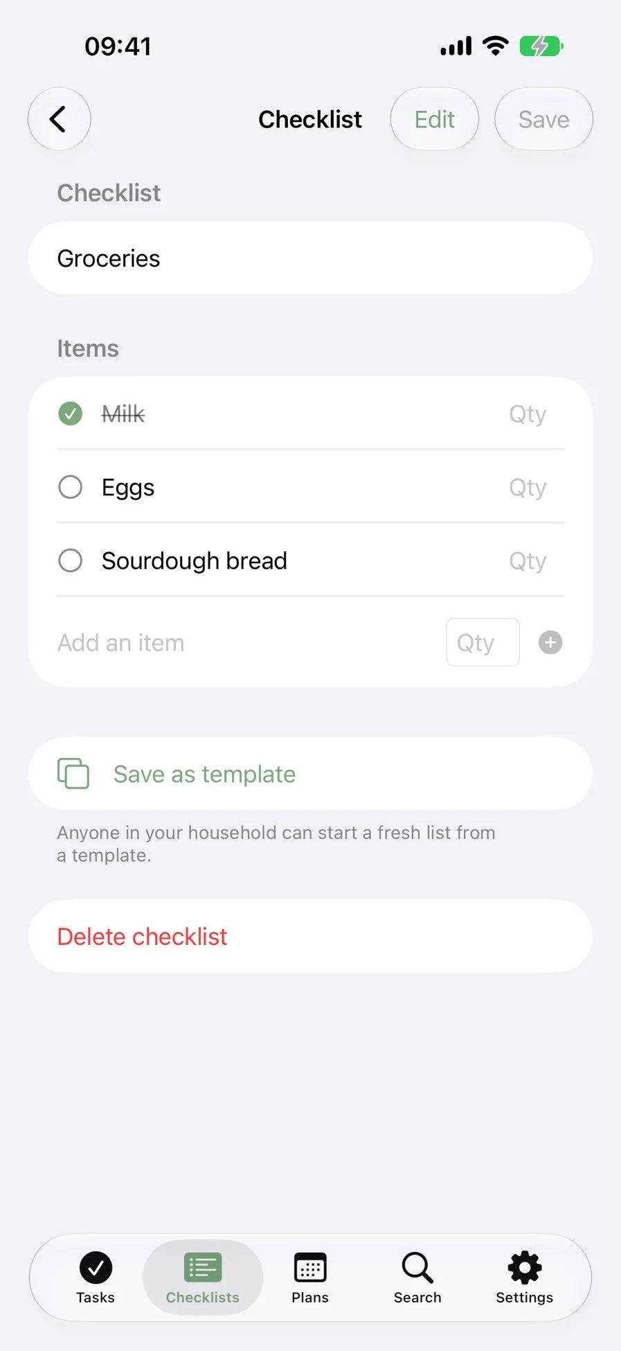 Pacelli: A shopping checklist