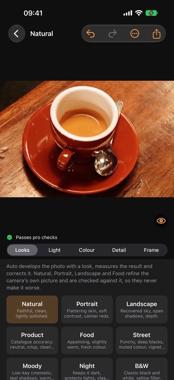 JK Graphic Editor developing a photo